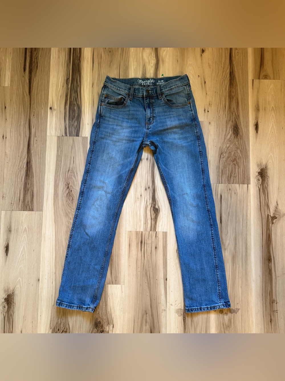 Wrangler retro slim straight jeans, 30x32
